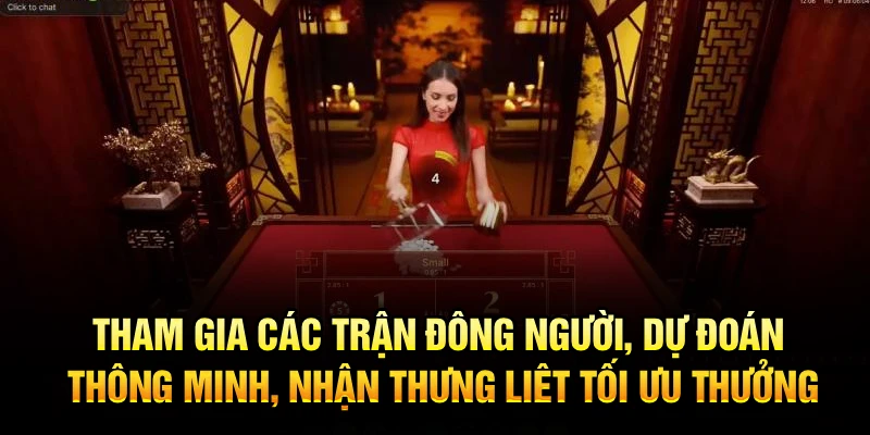 Tham gia các trận đông người, dự đoán thông minh, nhận thưởng hấp dẫn cùng S666