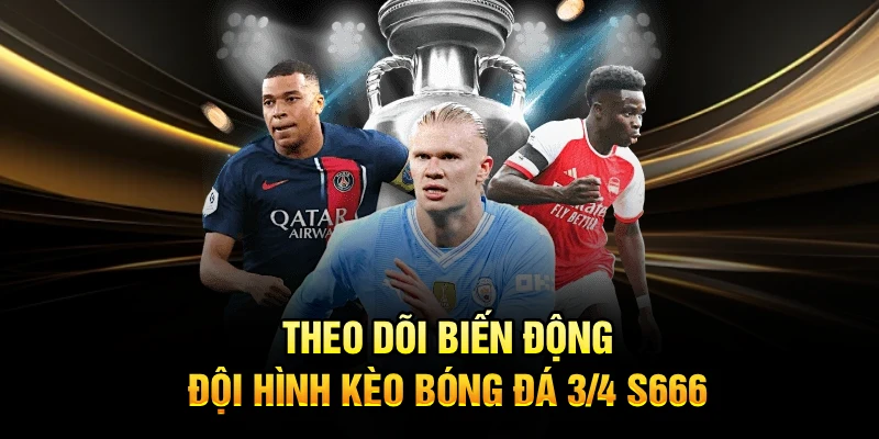 Theo dõi biến động, đội hình kèo bóng đá 3/4 S666